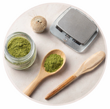 green kratom pulver und zubehör